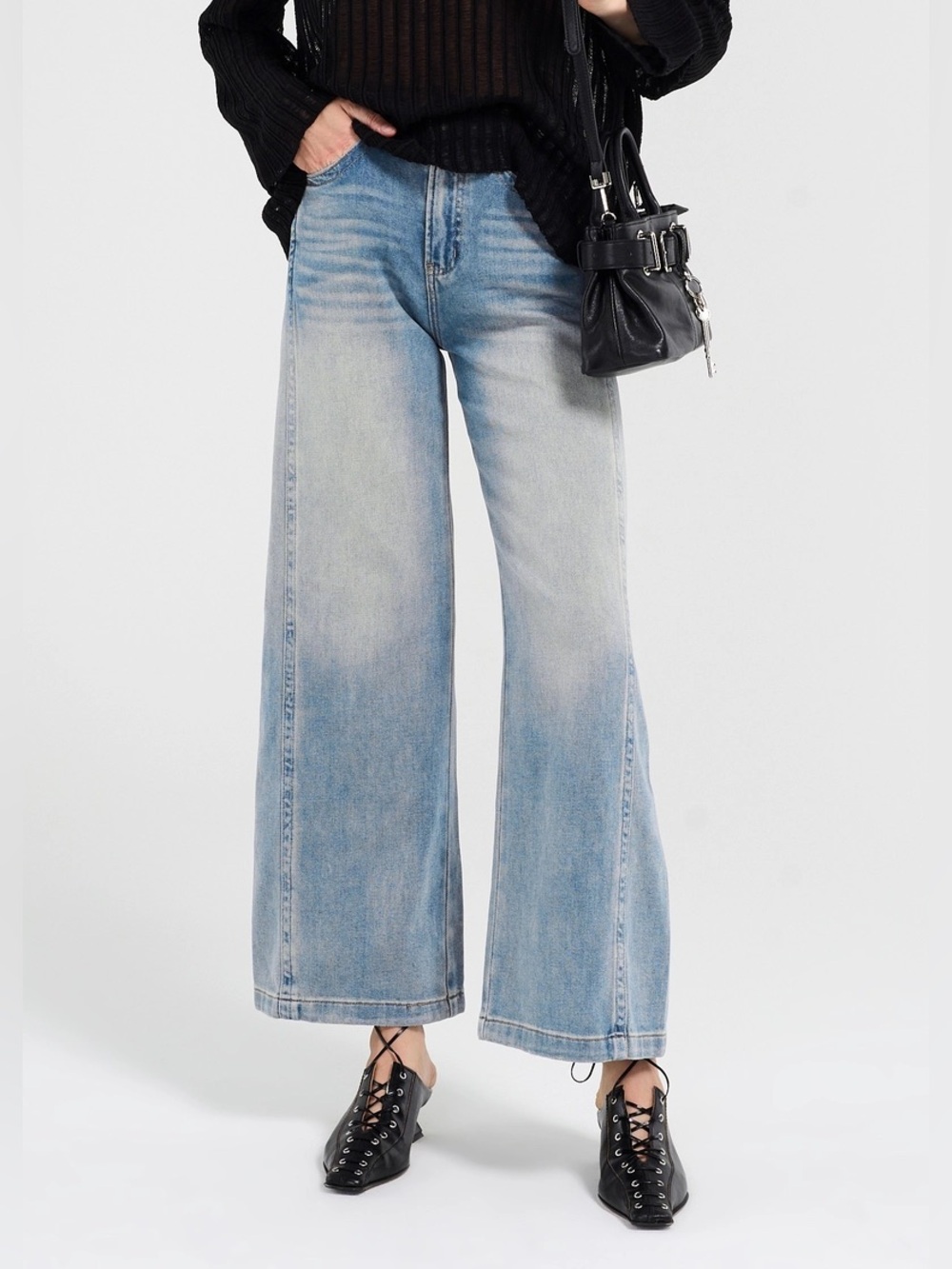 Viavia Ember Vero Ultra-Wide Leg Baggy Jeans